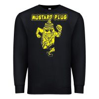 Black mustard plug Premium Sweatshirt - artisFamous
