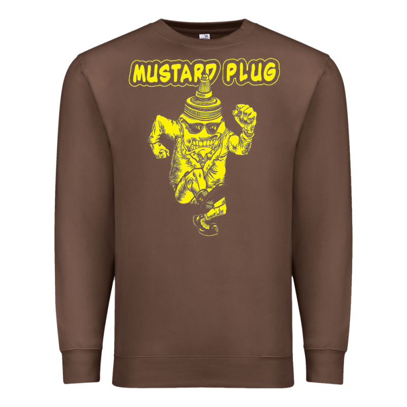 Mustard Plug Premium Sweatshirt by artisFamous | Teevron