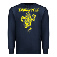 Navy mustard plug Premium Sweatshirt - artisFamous