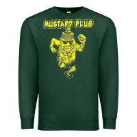 Sports Green mustard plug Premium Sweatshirt - artisFamous