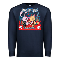 Navy reel big fish candy coated fury Premium Sweatshirt - artisFamous