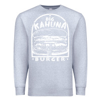 Heather Grey Big Kahuna Burger - Tarantino Premium Sweatshirt - artisFamous