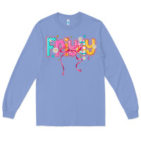 Colony Blue friyay Long Sleeve Tee - CowhideDigitalArt