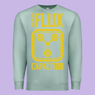Back To The Future Flux Capacitor Premium Sweatshirt Designed By Artisfamous