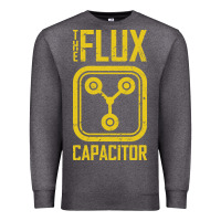 Charcoal Heather Back to the future flux capacitor Premium Sweatshirt - artisFamous