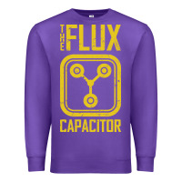 Purple Back to the future flux capacitor Premium Sweatshirt - artisFamous
