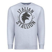 Heather Grey Italian Stallion Premium Sweatshirt - artisFamous