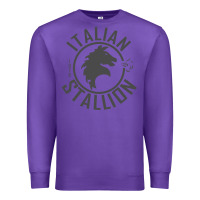 Purple Italian Stallion Premium Sweatshirt - artisFamous