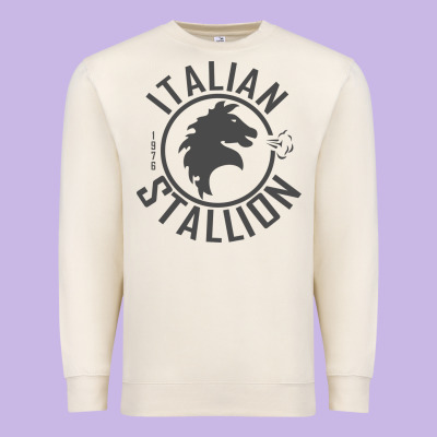 Italian Stallion Premium Sweatshirt Designed By Artisfamous