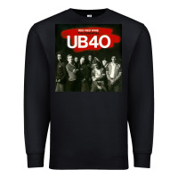 Black THE ESSENTIAL UB 40 Premium Sweatshirt - artisFamous