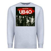 Heather Grey THE ESSENTIAL UB 40 Premium Sweatshirt - artisFamous