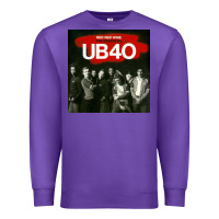 Purple THE ESSENTIAL UB 40 Premium Sweatshirt - artisFamous