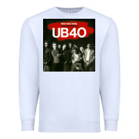 White THE ESSENTIAL UB 40 Premium Sweatshirt - artisFamous