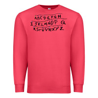 Cardinal stranger alphabets funny Premium Sweatshirt - artisFamous