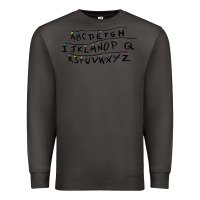 Smoke stranger alphabets funny Premium Sweatshirt - artisFamous