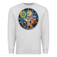 Dove Grey doge Premium Sweatshirt - artisFamous