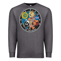Charcoal Heather doge Premium Sweatshirt - artisFamous