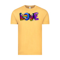 Vintage Mustard Western Love LGBTQ+ Vintage Tee - BundleAndBundleShop