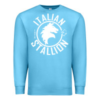 Ocean Blue Italian Stallion Premium Sweatshirt - artisFamous