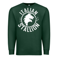 Sports Green Italian Stallion Premium Sweatshirt - artisFamous