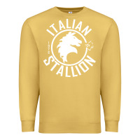 Antique Gold Italian Stallion Premium Sweatshirt - artisFamous