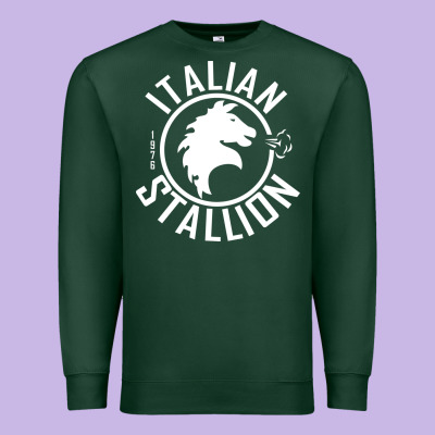 Italian Stallion Premium Sweatshirt Designed By Artisfamous