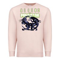 Pale Pink Predator Alien Premium Sweatshirt - artisFamous