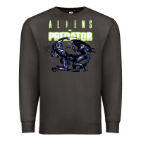 Smoke Predator Alien Premium Sweatshirt - artisFamous