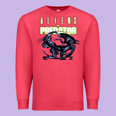 Predator Alien Premium Sweatshirt Designed By Artisfamous
