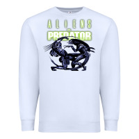 White Predator Alien Premium Sweatshirt - artisFamous