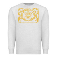 Oatmeal Heather Bouncing Souls The Scream Of King Premium Sweatshirt - artisFamous
