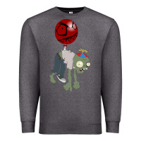 Charcoal Heather Plants vs. Zombies Premium Sweatshirt - artisFamous