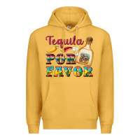 Mustard mexican tequila por favor Premium Hoodie - Artiststas