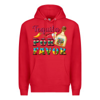 Red mexican tequila por favor Premium Hoodie - Artiststas