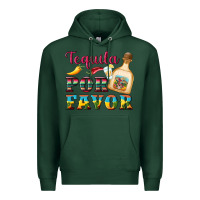 Sports Green mexican tequila por favor Premium Hoodie - Artiststas