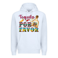 White mexican tequila por favor Premium Hoodie - Artiststas