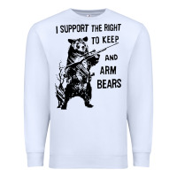 White bear arms 2nd amendment funny hunting Premium Sweatshirt - artisFamous