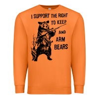 Carrot bear arms 2nd amendment funny hunting Premium Sweatshirt - artisFamous