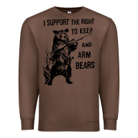 Chestnut bear arms 2nd amendment funny hunting Premium Sweatshirt - artisFamous