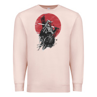 Pale Pink Soul of Samurai Premium Sweatshirt - artisFamous