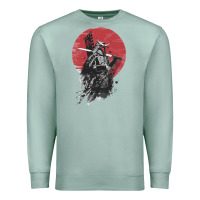 Seafoam Soul of Samurai Premium Sweatshirt - artisFamous