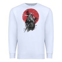 White Soul of Samurai Premium Sweatshirt - artisFamous