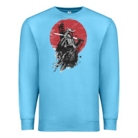 Ocean Blue Soul of Samurai Premium Sweatshirt - artisFamous