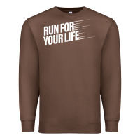 Chestnut run for your life Premium Sweatshirt - artisFamous