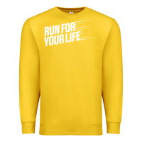 Lemon run for your life Premium Sweatshirt - artisFamous