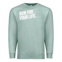 Seafoam run for your life Premium Sweatshirt - artisFamous