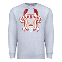 Heather Grey Warriors Premium Sweatshirt - artisFamous