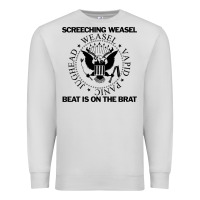 Dove Grey Screeching Weasel Beat Is On The Brat Premium Sweatshirt - artisFamous