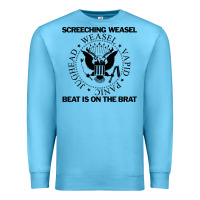 Ocean Blue Screeching Weasel Beat Is On The Brat Premium Sweatshirt - artisFamous