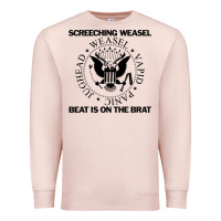 Pale Pink Screeching Weasel Beat Is On The Brat Premium Sweatshirt - artisFamous